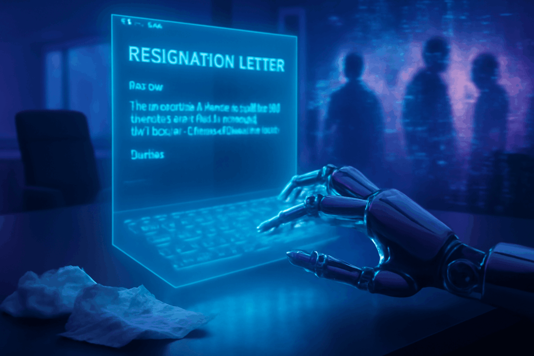 AI Resignation Letters Transform How We Quit Jobs